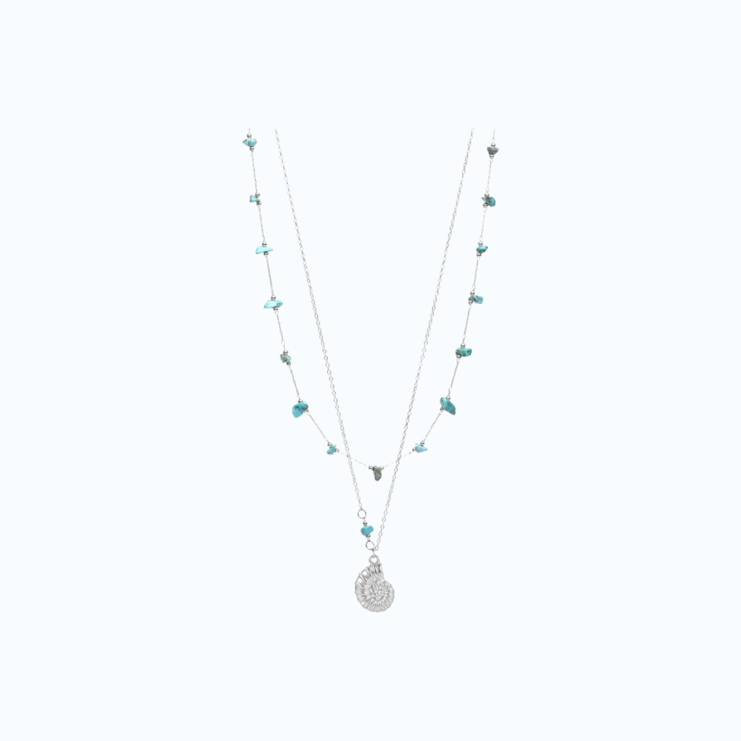 Collar Doble Concha